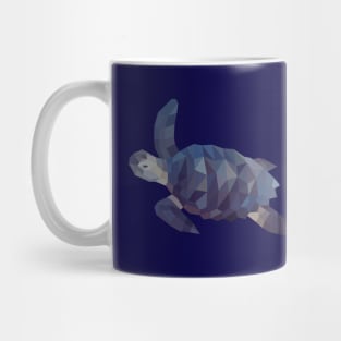 Blue Sea Turtle Mug